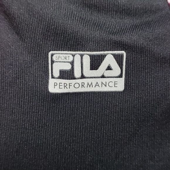 FILA SPORT PERFORMANCE WOMEN'S PINK AND BLACK RACERBACK TANK, SIZE MEDIUM - Picture 5 of 8